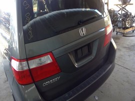 2007 HONDA ODYSSEY, GRAY, EX-L MODEL, 3.5L, FWD.  A26223